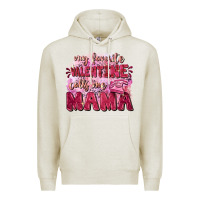Oatmeal Heather My favorite calls me mama Mother's Day Premium Hoodie - FaDigitalArtStudio