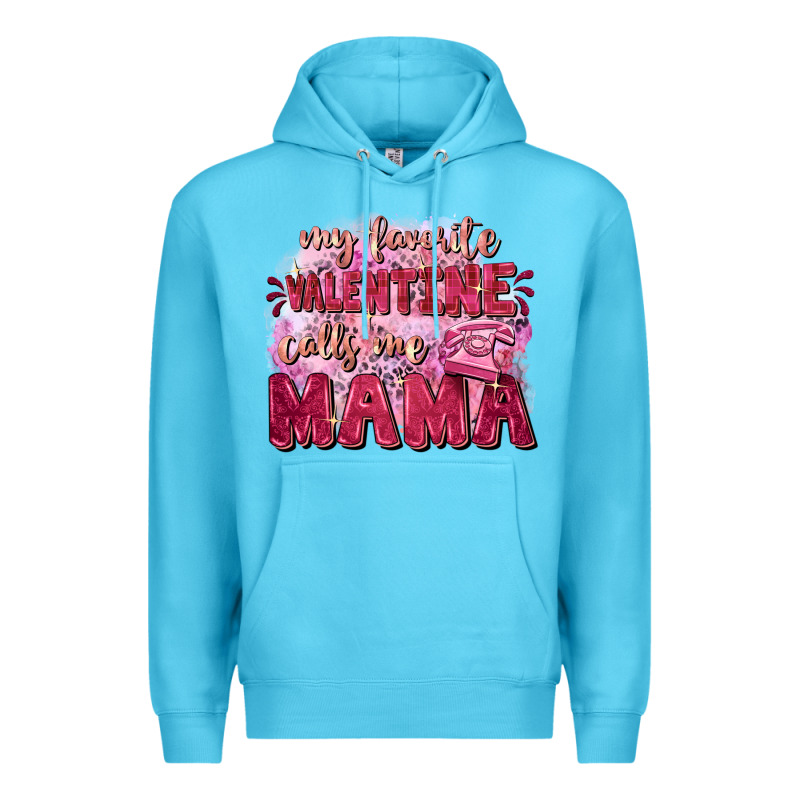 My Favorite Calls Me Mama Mother's Day Premium Hoodie by FaDigitalArtStudio | Teevron