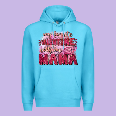 My Favorite Calls Me Mama Mother's Day Premium Hoodie Designed By Fadigitalartstudio