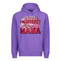 Purple My favorite calls me mama Mother's Day Premium Hoodie - FaDigitalArtStudio