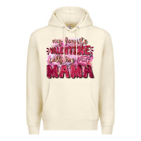 Sandshell My favorite calls me mama Mother's Day Premium Hoodie - FaDigitalArtStudio