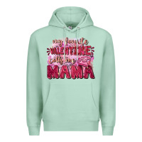 Seafoam My favorite calls me mama Mother's Day Premium Hoodie - FaDigitalArtStudio