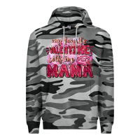 Slate Camo My favorite calls me mama Mother's Day Premium Hoodie - FaDigitalArtStudio