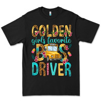 Black golden girls favorite bus driver Premium Tee - NancyCooperArtShop