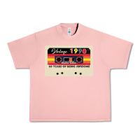 Salmon vintage 1990 60th birthday cassette 30 years old 60 years Urban Heavy Tee - Bettercallsaul