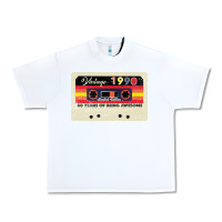 White vintage 1990 60th birthday cassette 30 years old 60 years Urban Heavy Tee - Bettercallsaul