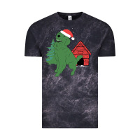 Cloud Black Christmas Dog Vintage Tee - Bettercallsaul
