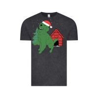 Vintage Black Christmas Dog Vintage Tee - Bettercallsaul