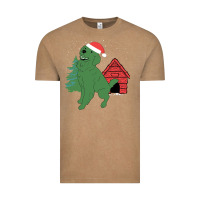 Vintage Coffee Christmas Dog Vintage Tee - Bettercallsaul