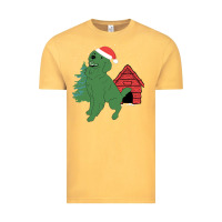Vintage Mustard Christmas Dog Vintage Tee - Bettercallsaul