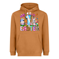 Meerkat My 1st Easter Heavyweight Hoodie - CowhideDigitalArt