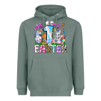 Sage My 1st Easter Heavyweight Hoodie - CowhideDigitalArt