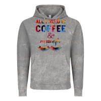 Cloud Rock All I Need Is Coffee And Mascara Vintage Hoodie - Bettercallsaul