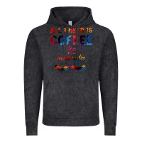 Vintage Black All I Need Is Coffee And Mascara Vintage Hoodie - Bettercallsaul