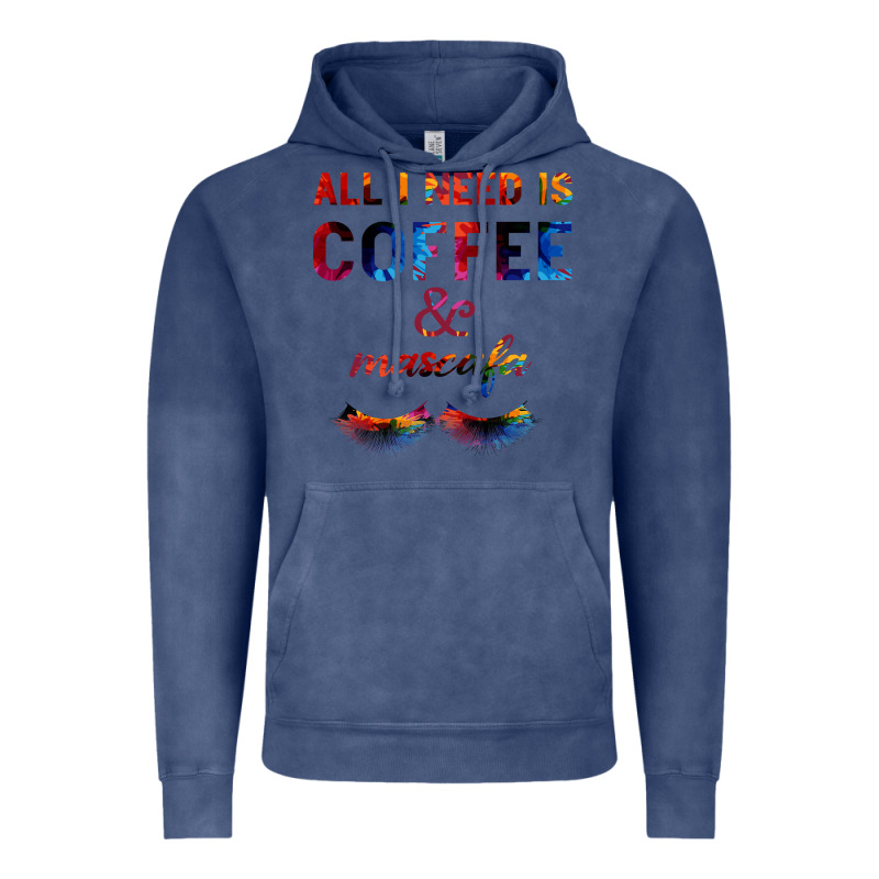 All I Need Is Coffee And Mascara Vintage Hoodie by Bettercallsaul | Teevron