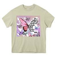 Mossy bible verse Heavy Core Tee - MaliasSmallBusiness