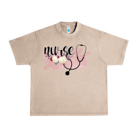 French Oak Nurse Floral Urban Heavy Tee - Bettercallsaul