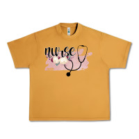 Peanut Butter Nurse Floral Urban Heavy Tee - Bettercallsaul