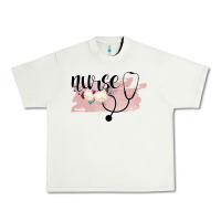 Nurse Floral Urban Heavy Tee | Teevron