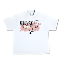 White Nurse Floral Urban Heavy Tee - Bettercallsaul