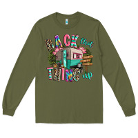 Army Green back that thing up camping Long Sleeve Tee - RanaPortraitStore