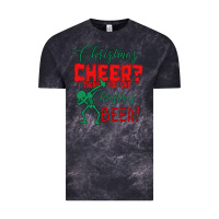 Cloud Black Christmas Cheer I Thought You Said Christmas Beer Vintage Tee - Bettercallsaul