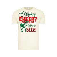 Christmas Cheer I Thought You Said Christmas Beer Vintage Tee | Teevron