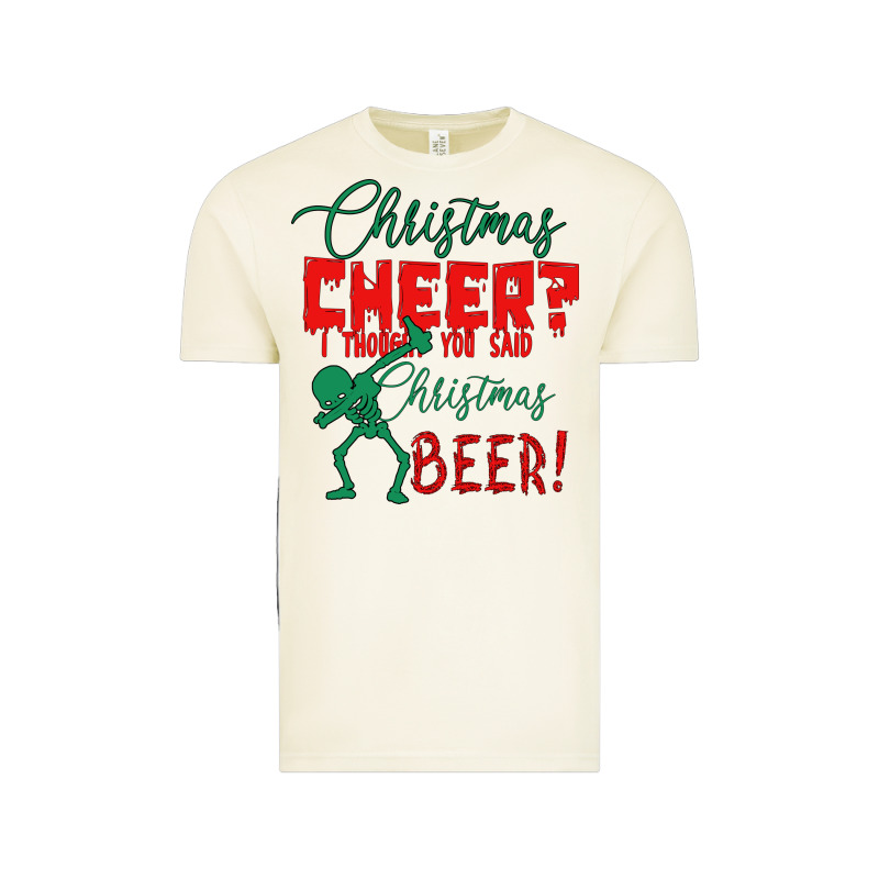 Christmas Cheer I Thought You Said Christmas Beer Vintage Tee by Bettercallsaul | Teevron