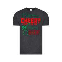 Vintage Black Christmas Cheer I Thought You Said Christmas Beer Vintage Tee - Bettercallsaul