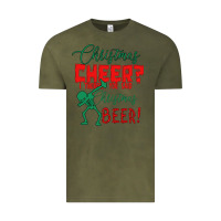Vintage Olive Christmas Cheer I Thought You Said Christmas Beer Vintage Tee - Bettercallsaul