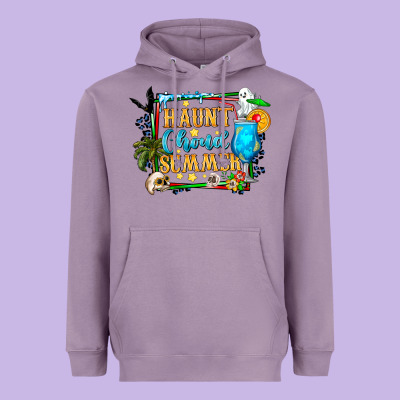 Name Spooky Summer Vibes Heavyweight Hoodie Designed By Cowhidedigitalart