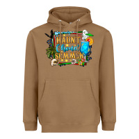 Toasted Coconut name spooky summer vibes Heavyweight Hoodie - CowhideDigitalArt