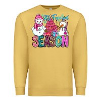 Antique Gold It's Freezin Season Premium Sweatshirt - CowhideDigitalArt