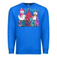 True Royal It's Freezin Season Premium Sweatshirt - CowhideDigitalArt
