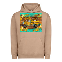 Pigment Burro western bee gnomes truck honeycomb  leopard turquoise wooden serape Urban Hoodie - Artiststas