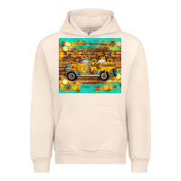 Sandshell western bee gnomes truck honeycomb  leopard turquoise wooden serape Urban Hoodie - Artiststas