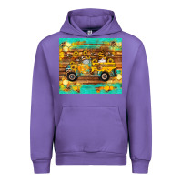 Tulip western bee gnomes truck honeycomb  leopard turquoise wooden serape Urban Hoodie - Artiststas