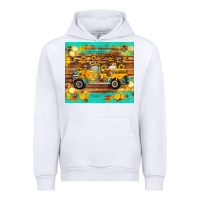 White western bee gnomes truck honeycomb  leopard turquoise wooden serape Urban Hoodie - Artiststas