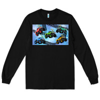 Black Children trucks Long Sleeve Tee - TumblerDesignByShophia