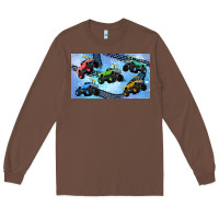 Chestnut Children trucks Long Sleeve Tee - TumblerDesignByShophia