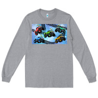 Heather Grey Children trucks Long Sleeve Tee - TumblerDesignByShophia