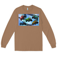 Toasted Coconut Children trucks Long Sleeve Tee - TumblerDesignByShophia