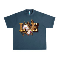 Midnight Navy Love Softball Urban Heavy Tee - Bettercallsaul