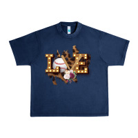 Navy Love Softball Urban Heavy Tee - Bettercallsaul