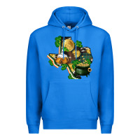 True Royal texas map st patricks day Premium Hoodie - FaDigitalArtStudio