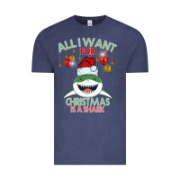Vintage Denim All I Want For Christmas Is A Shark Vintage Tee - Bettercallsaul