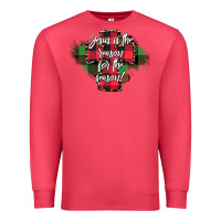 Cardinal Jesus is the Reason For The Season Premium Sweatshirt - CowhideDigitalArt