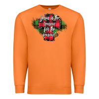 Carrot Jesus is the Reason For The Season Premium Sweatshirt - CowhideDigitalArt
