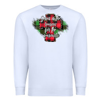 White Jesus is the Reason For The Season Premium Sweatshirt - CowhideDigitalArt