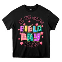 Black field day let the games begin Heavy Core Tee - JahusDesignShop